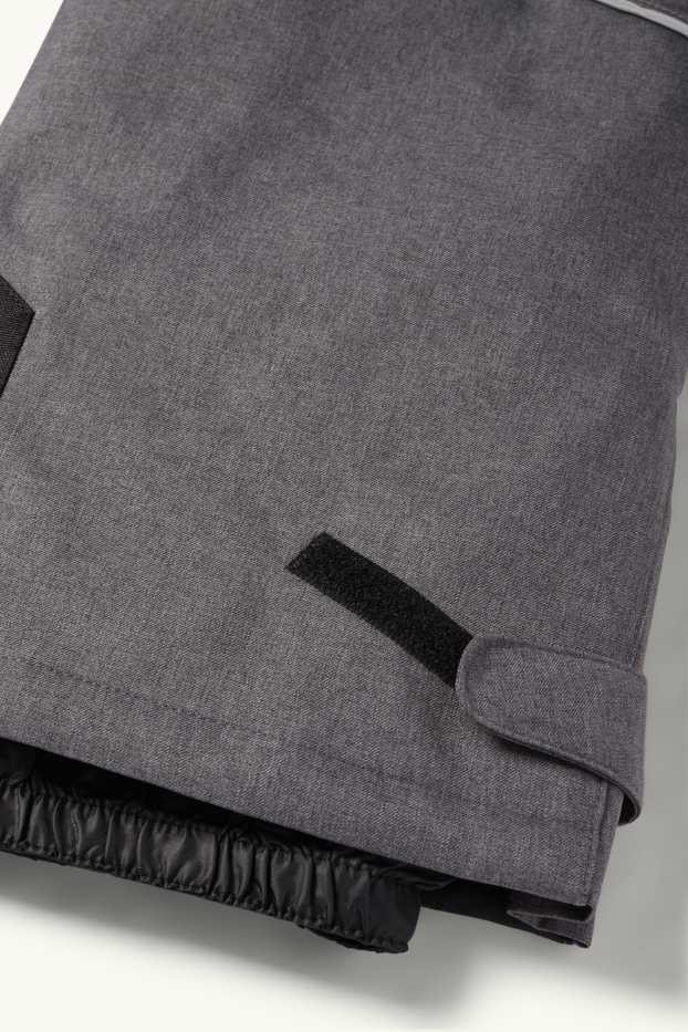 Children Boys - Ski pants - waterproof - dark gray