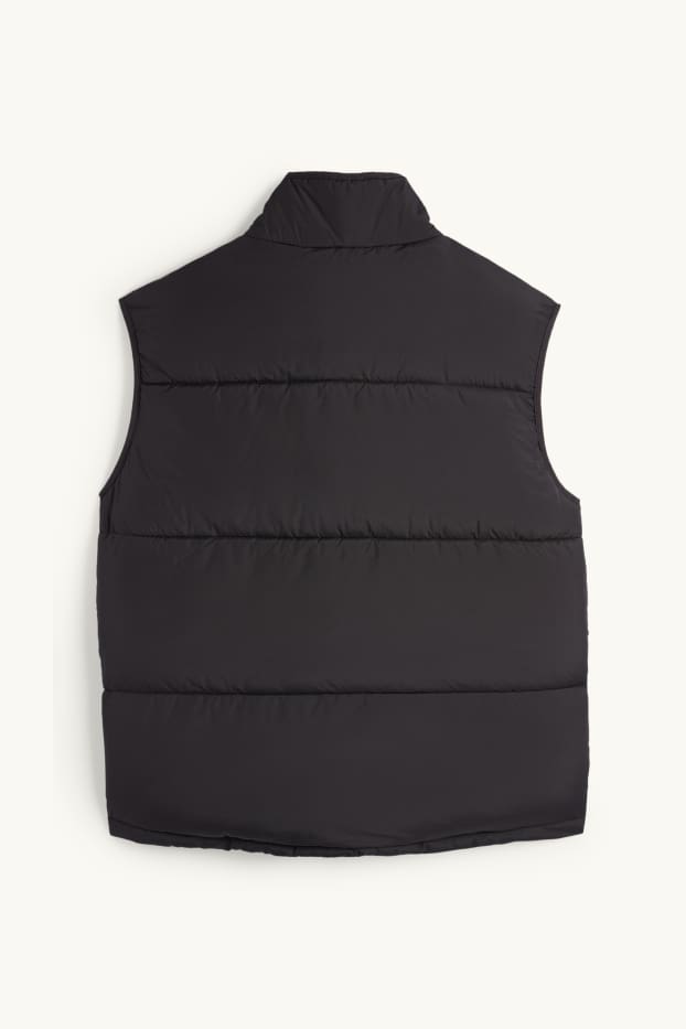 Home - Armilla embuatada - negre