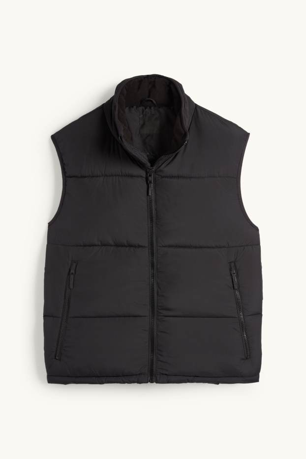 Home - Armilla embuatada - negre