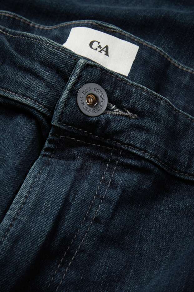 Bărbați - Straight jeans - LYCRA® - denim-albastru închis