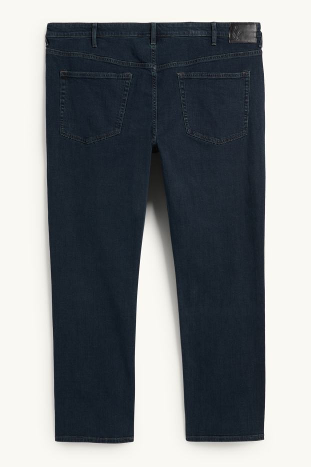 Bărbați - Straight jeans - LYCRA® - denim-albastru închis