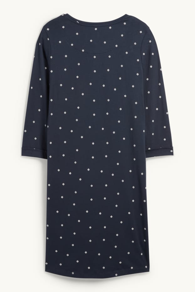 Women - Nightdress  - dark blue