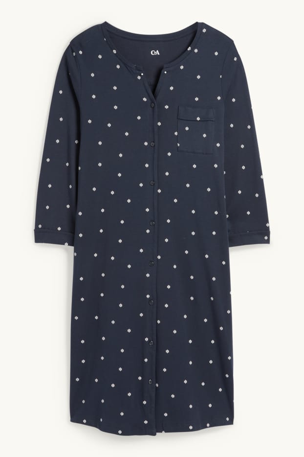 Women - Nightdress  - dark blue