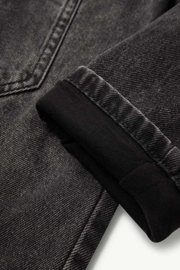 Copii - Băieți - Raton - relaxed jeans - jeans termoizolanți - denim-gri închis