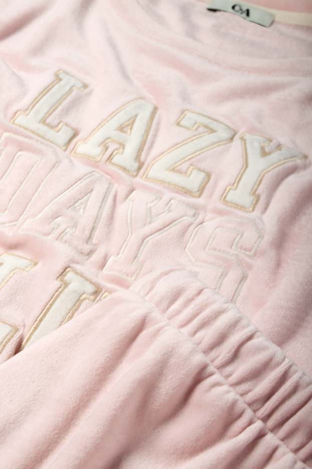 Femmes - Pyjama d’hiver - rose