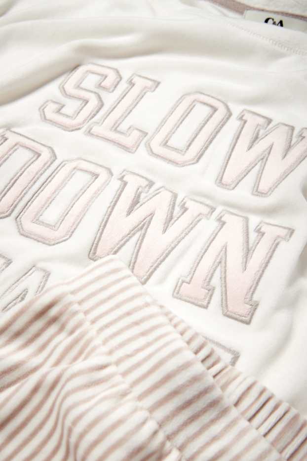 Femmes - Pyjama d’hiver - blanc