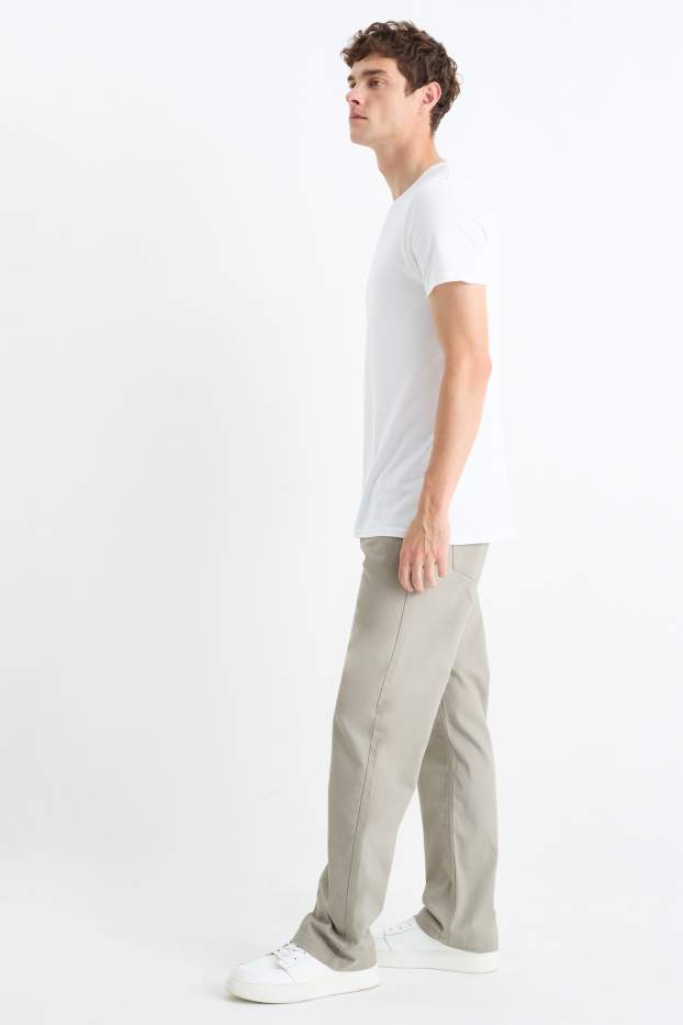 Home - Pantalons - regular fit - gris