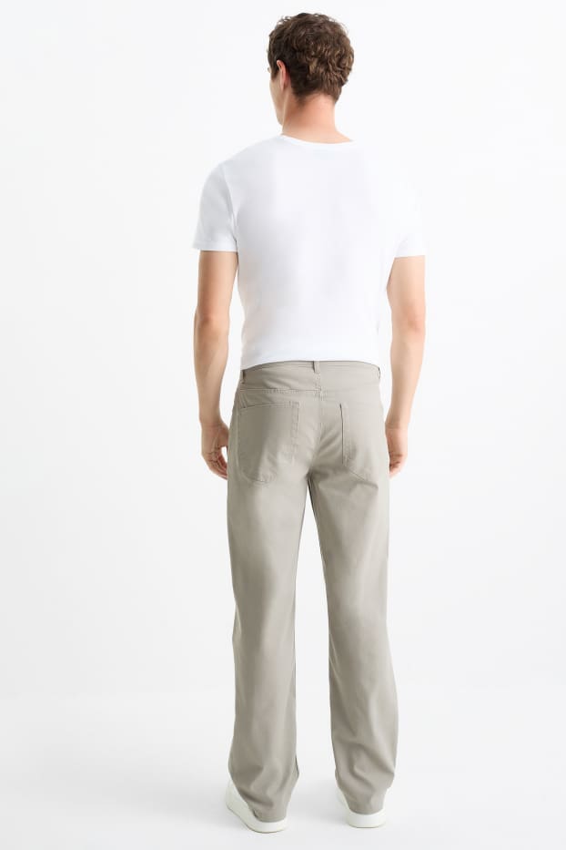 Home - Pantalons - regular fit - gris