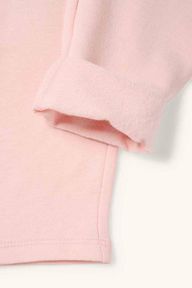 Kinderen: meisjes - Set van 2 - thermolegging - roze