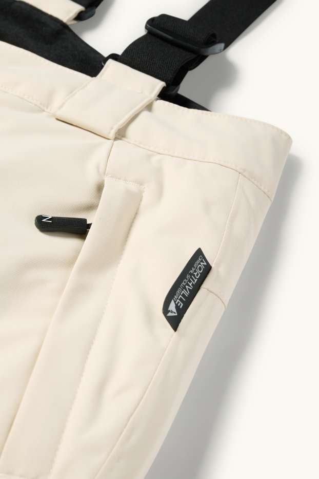 Kinderen: meisjes - Skibroek - waterdicht - licht beige