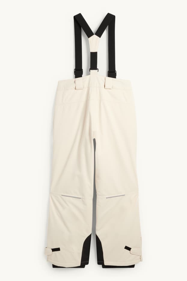 Kinderen: meisjes - Skibroek - waterdicht - licht beige