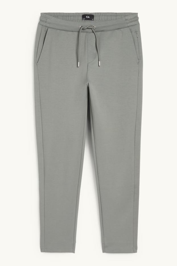 Heren - Joggingbroek - donkergroen