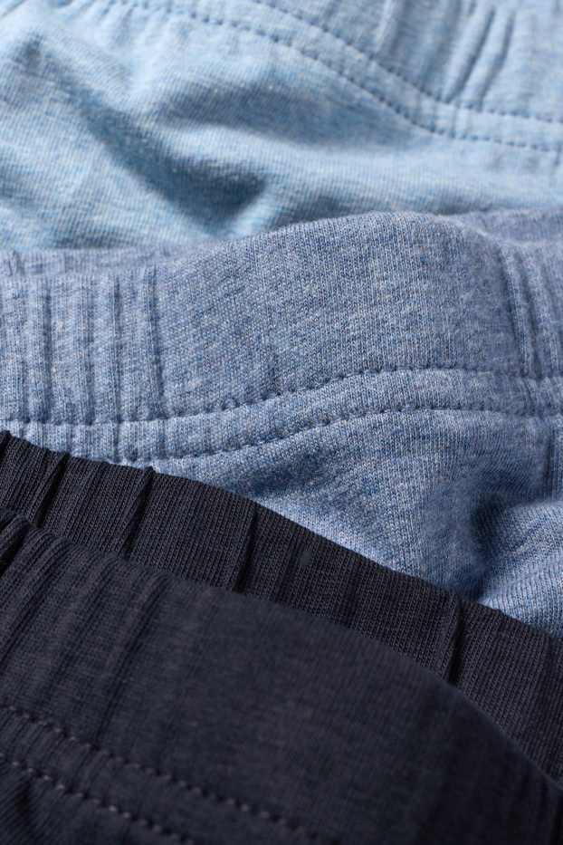 Bărbați - Multipack 5 perechi - chiloți boxer - albastru