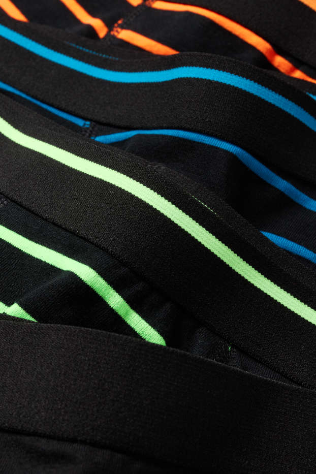 Nen - Paquet de 5 - bòxers - de ratlles - negre