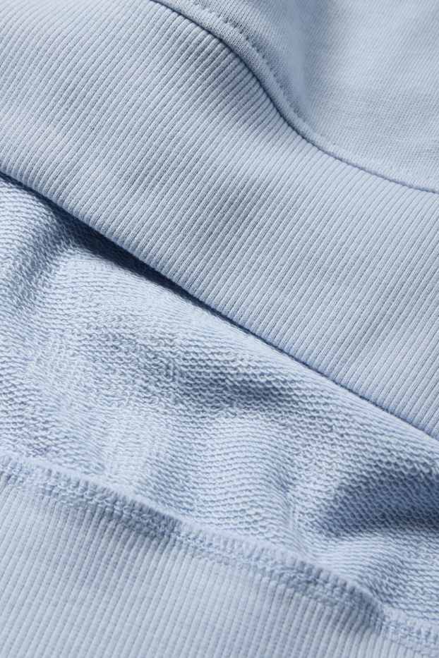 Hommes - Sweat - Peanuts - bleu clair