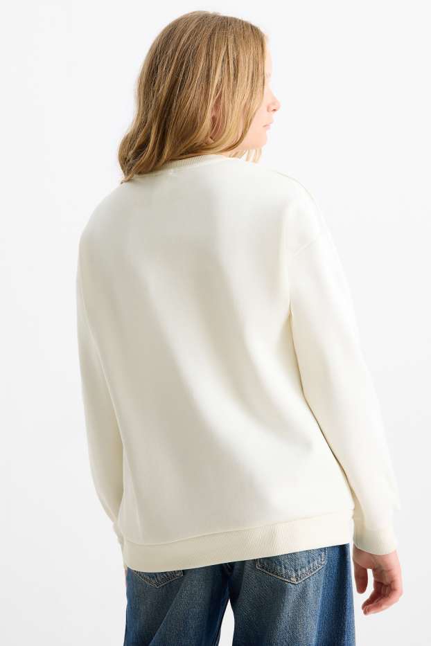 Bambine - Harry Potter - felpa - bianco crema