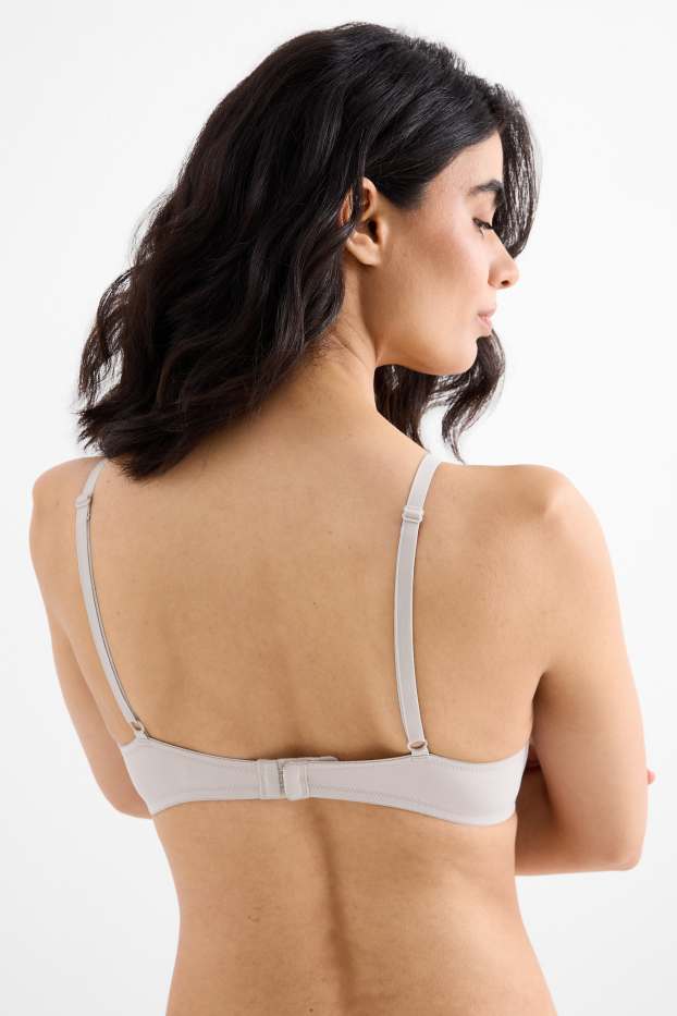 Femmes - Lot de 2 - soutiens-gorge sans armatures - ampliformes - bleu