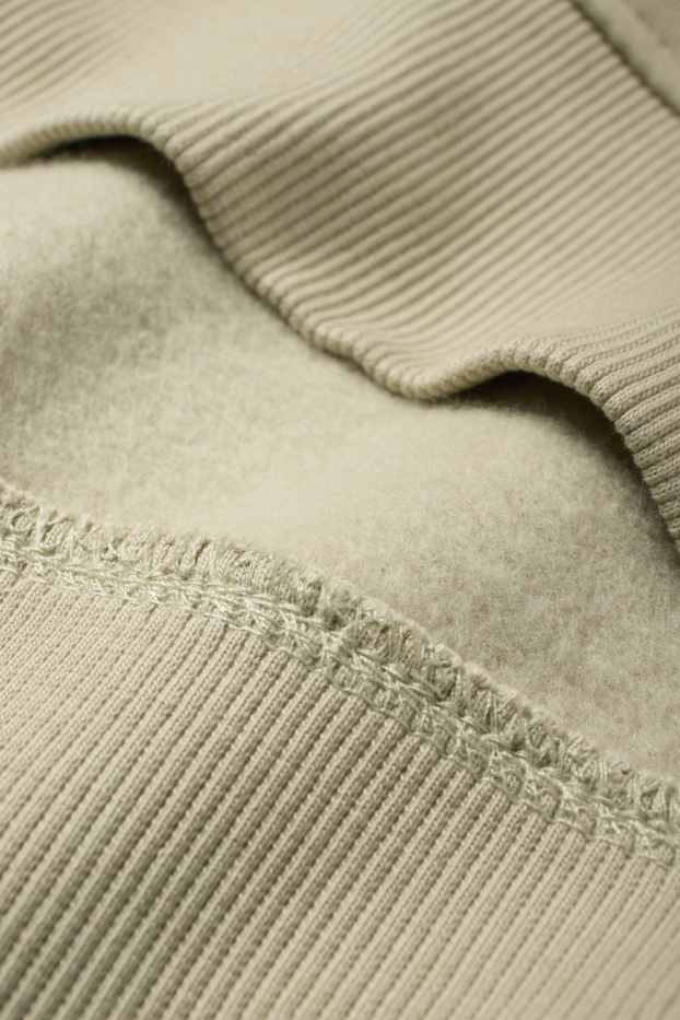 Bambini - Confezione da 2 - Minecraft - felpa con cappuccio e felpa girocollo - kaki