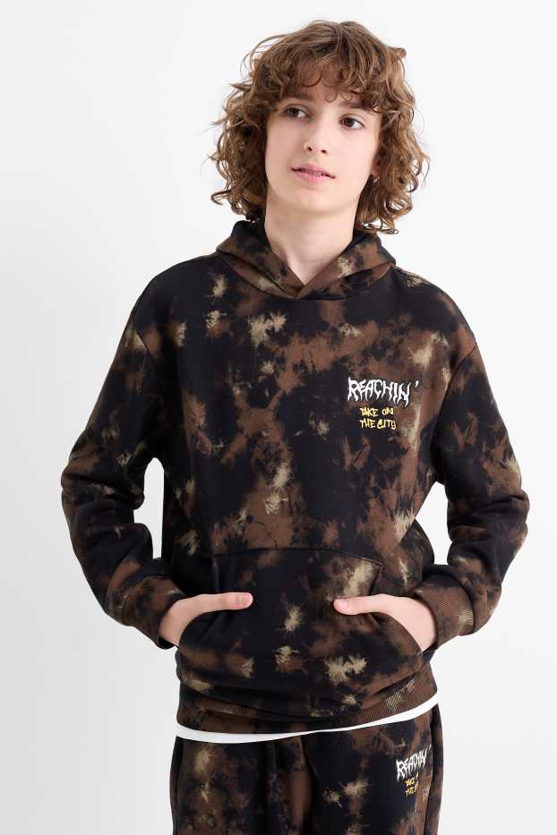 Copii - Băieți - Hanorac - cu model - negru