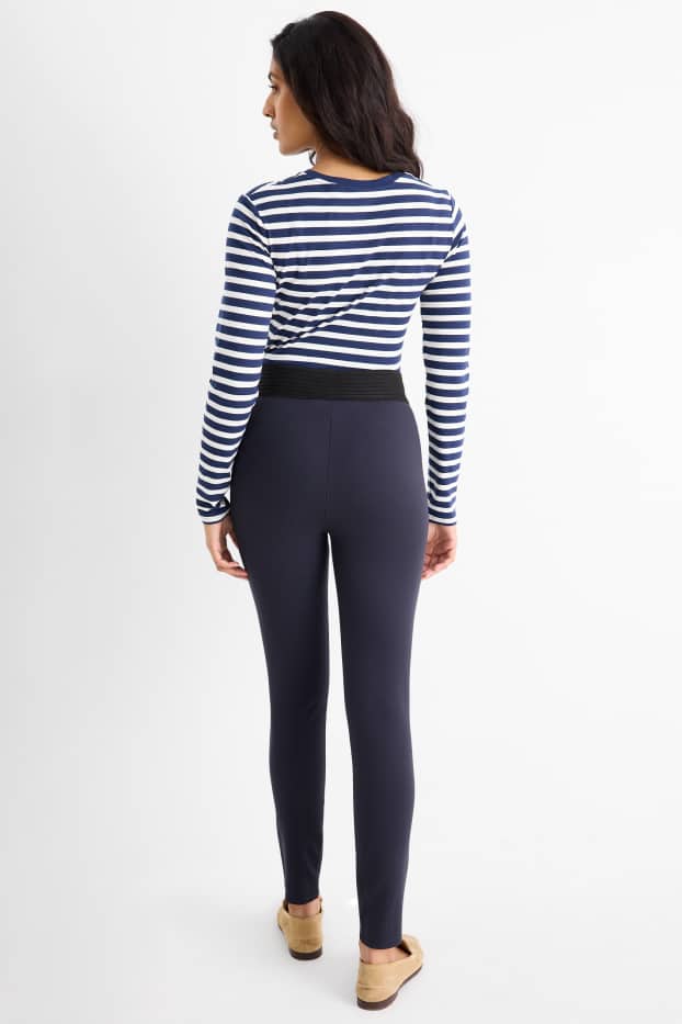 Damen - Leggings - dunkelblau