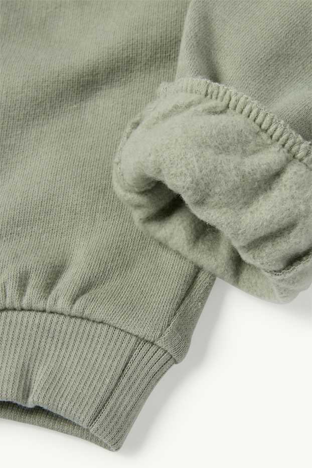 Bebeluși - băieți - Multipack 3 perechi - pantaloni de trening bebeluși - verde deschis