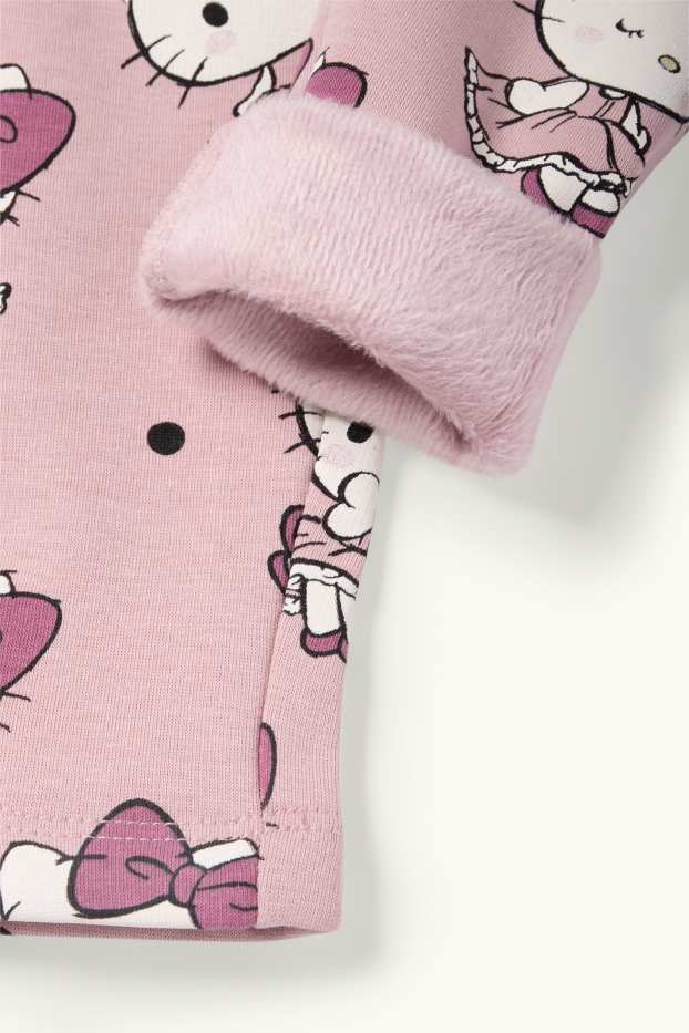 Kinder Mädchen - Hello Kitty - Thermoleggings - rosa