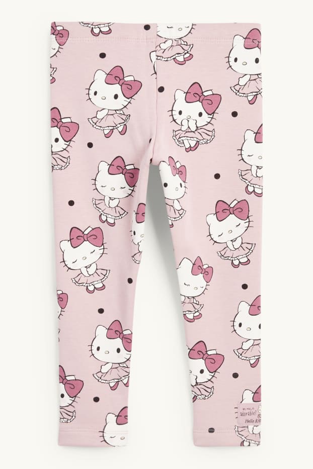 Kinder Mädchen - Hello Kitty - Thermoleggings - rosa