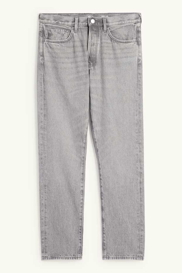 Uomo - Regular jeans con abbottonatura - jeans grigio chiaro