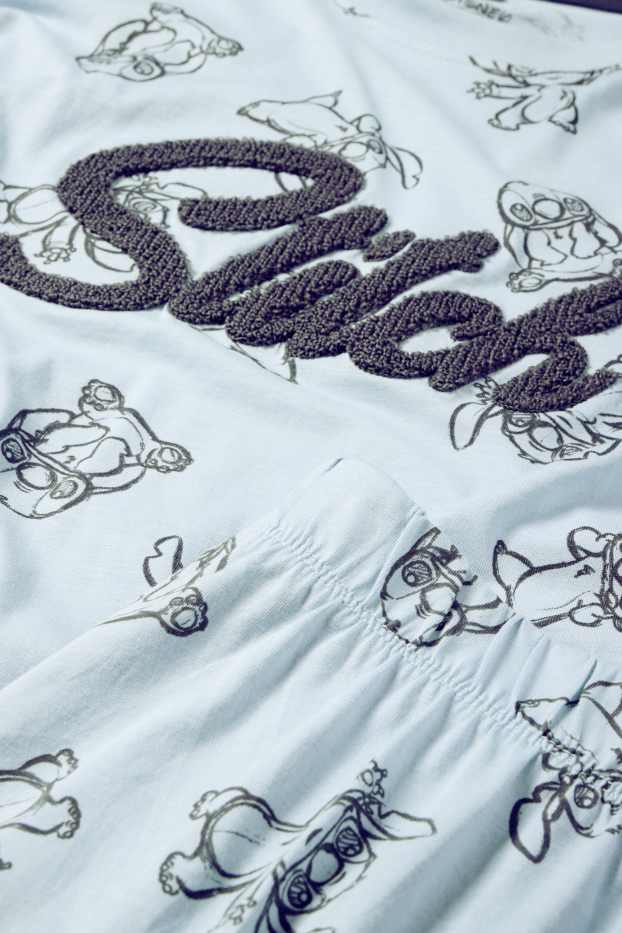 Femmes - Pyjama - Lilo & Stitch - bleu clair