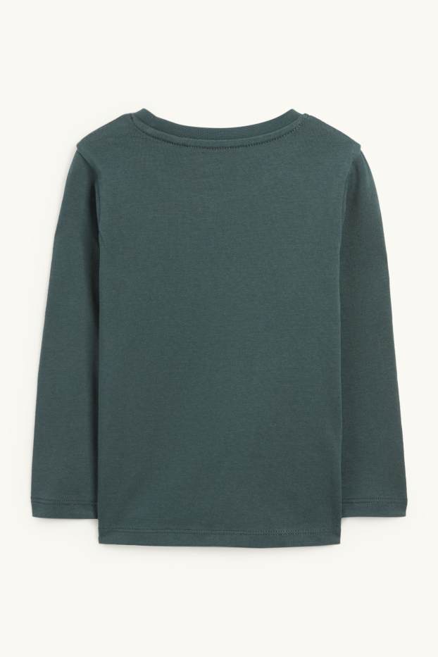 Bambini - Halloween - PAW Patrol - Chase, Marshall - maglia a maniche lunghe - verde scuro