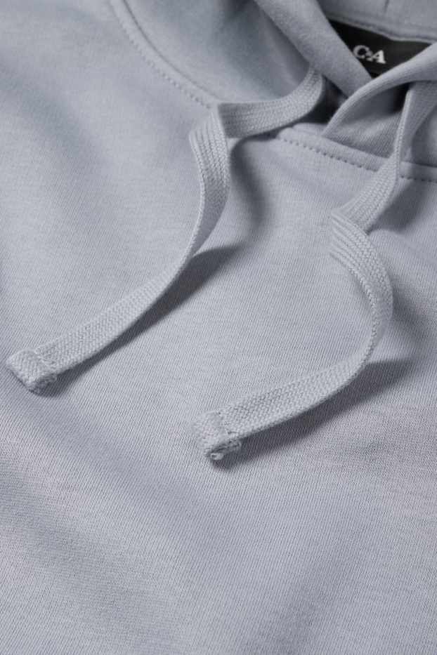 Men - Hoodie - light blue