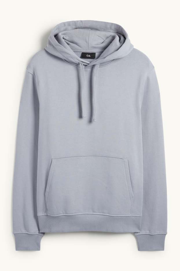 Men - Hoodie - light blue