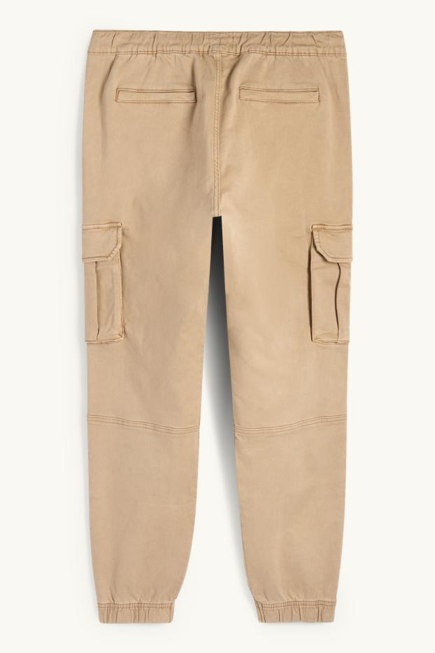 Home - Pantalons cargo - tapered fit - LYCRA® - talp
