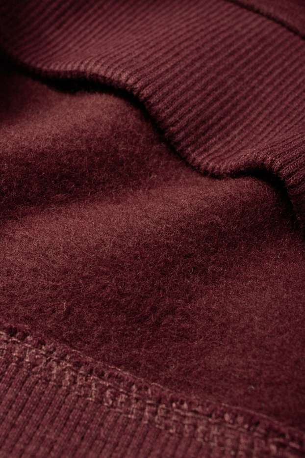 Enfants garçons - Animaux sauvages - sweat à capuche - bordeaux