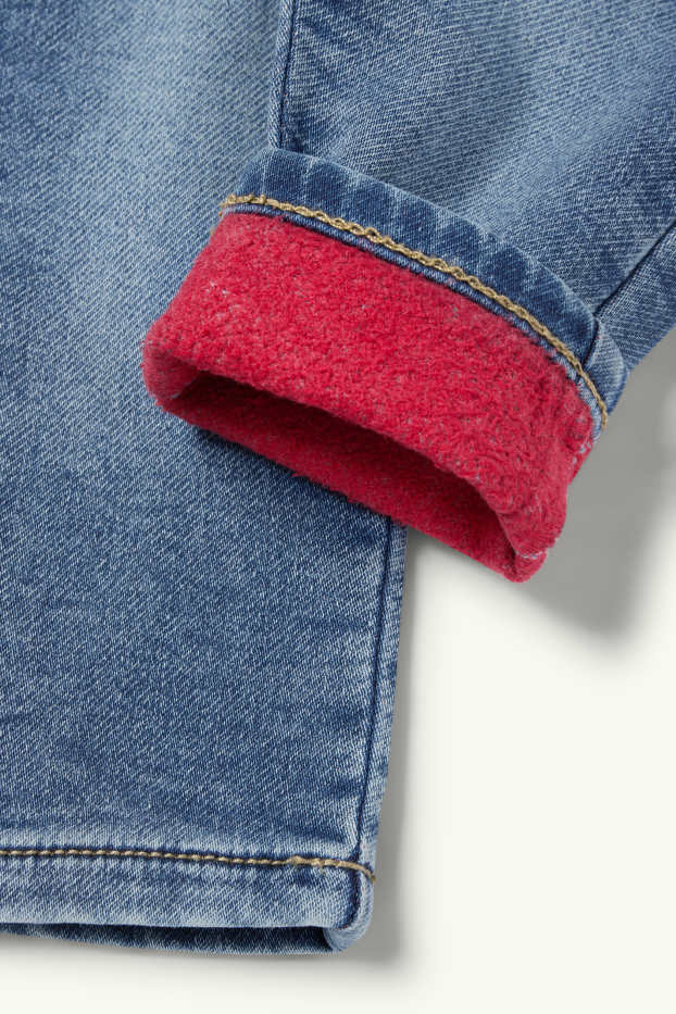 Baby Buben - Baby-Jeans - Thermojeans - jeansblau