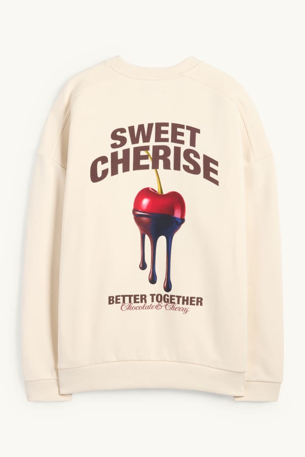 Dámské - Mikina - krémové barvy