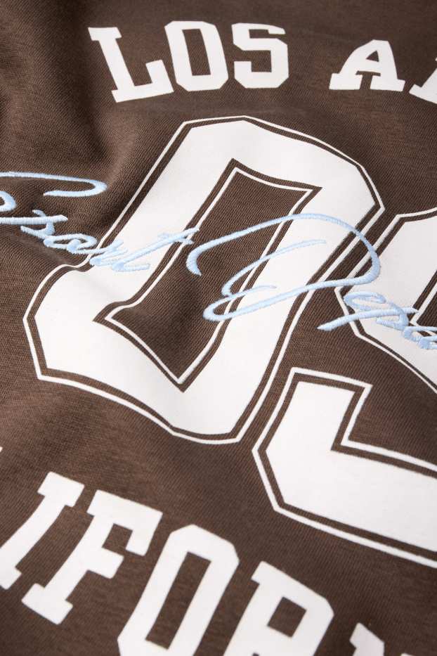 Copii - Fete - Los Angeles - hanorac - maro închis