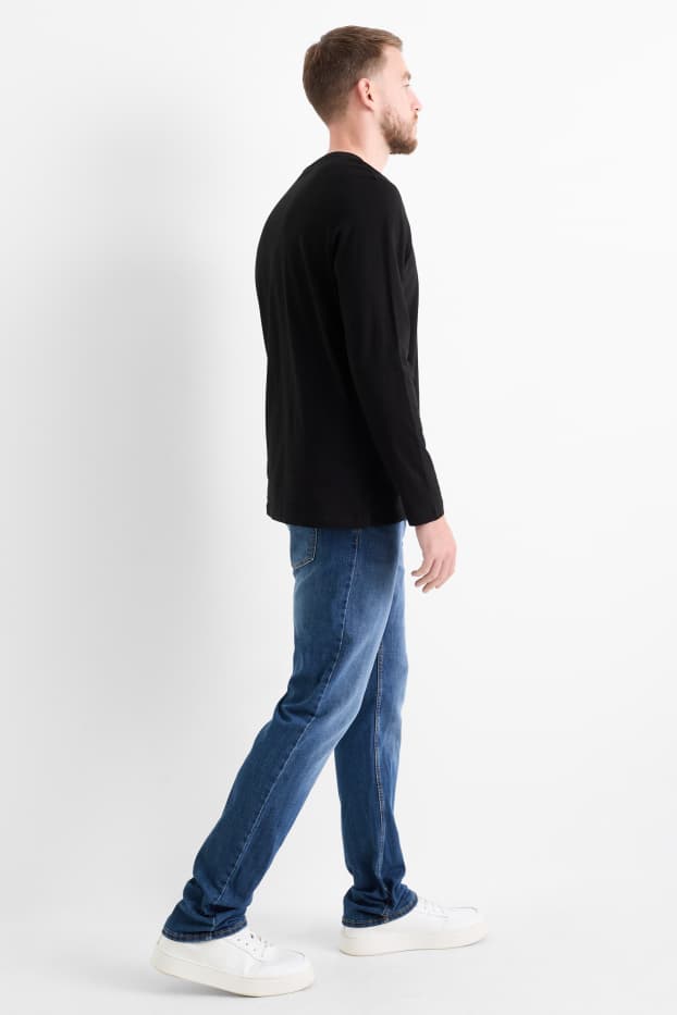 Hommes - Slim jean - LYCRA® - jean bleu