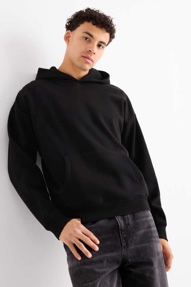 Men - Hoodie - black