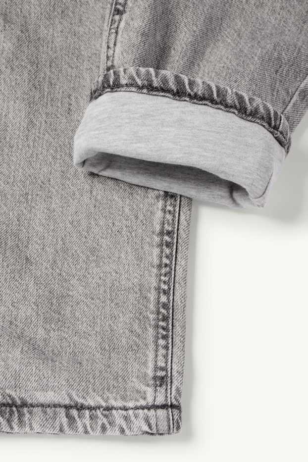 Niños - Loose fit jeans - vaqueros térmicos - vaqueros - gris claro