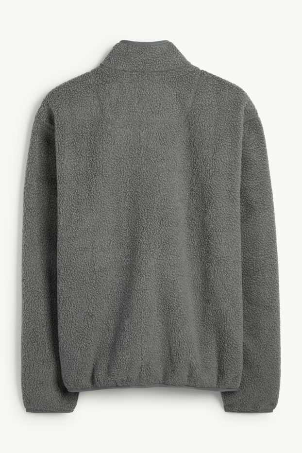 Hommes - Veste en polaire - vert