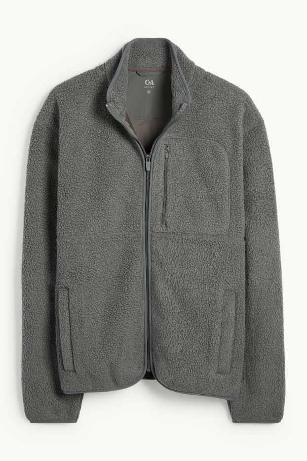 Hommes - Veste en polaire - vert