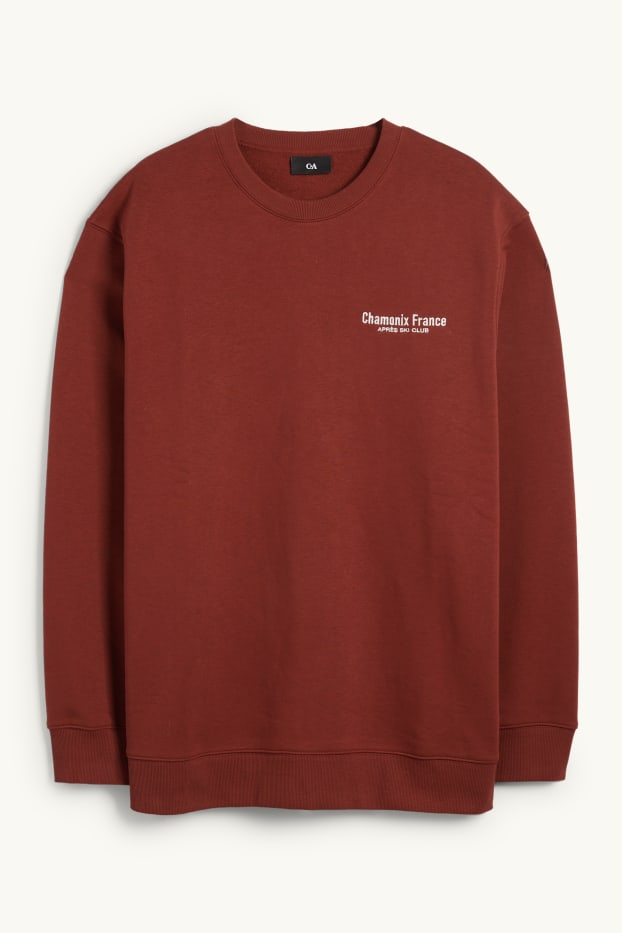 Men - Sweatshirt - rust