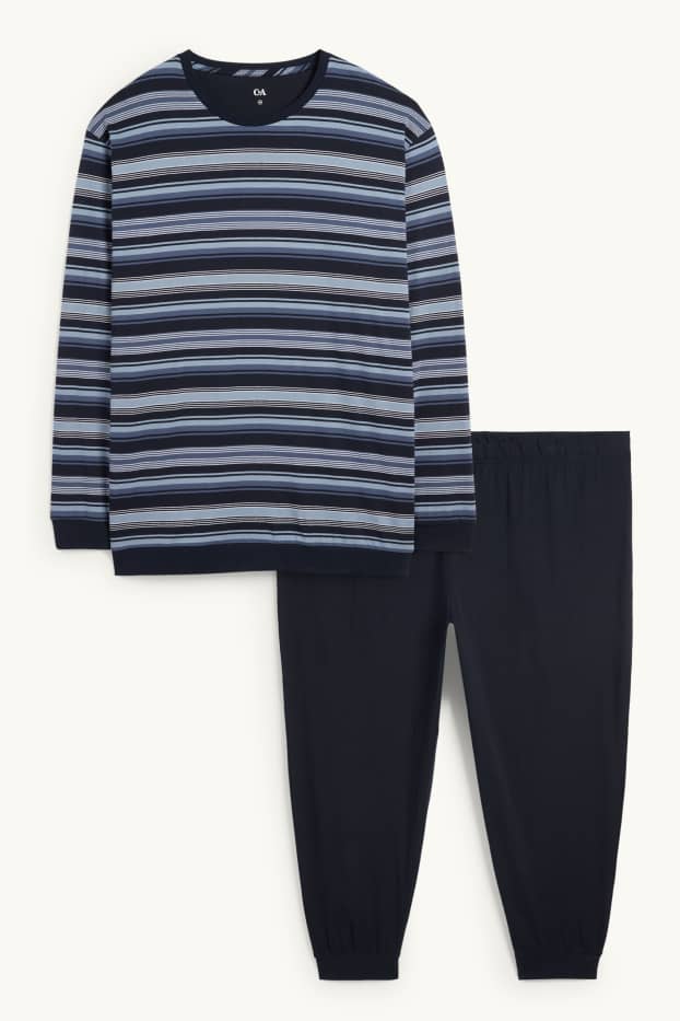 Home - Pijama - blau fosc