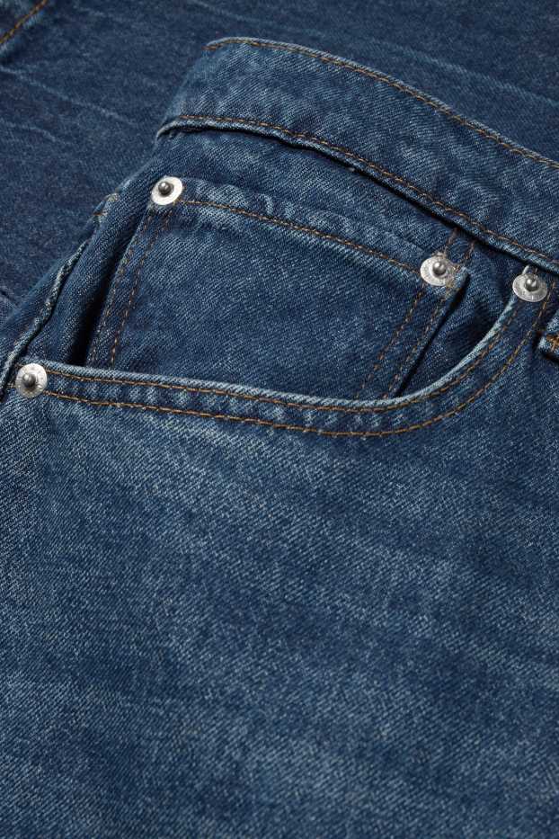Bărbați - Barrel jeans - denim-albastru