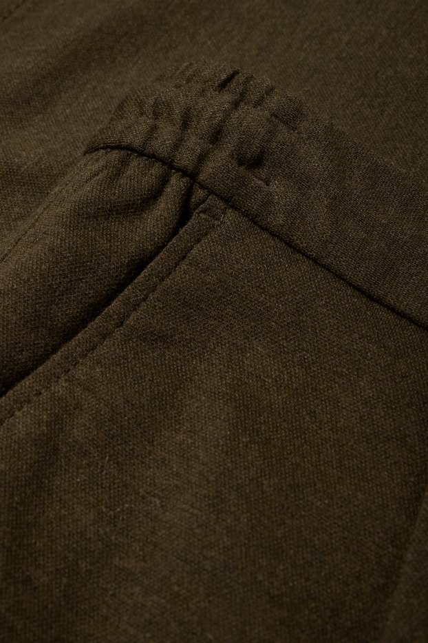 Heren - Chino - tapered fit - donkergroen