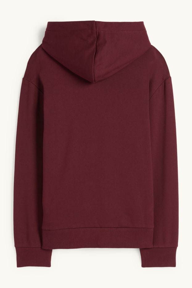 Kinderen: jongens - Gaming - hoodie voor de kerst - bordeaux