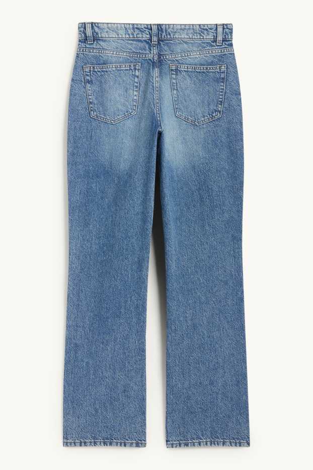 Donna - Straight jeans - vita bassa - jeans blu