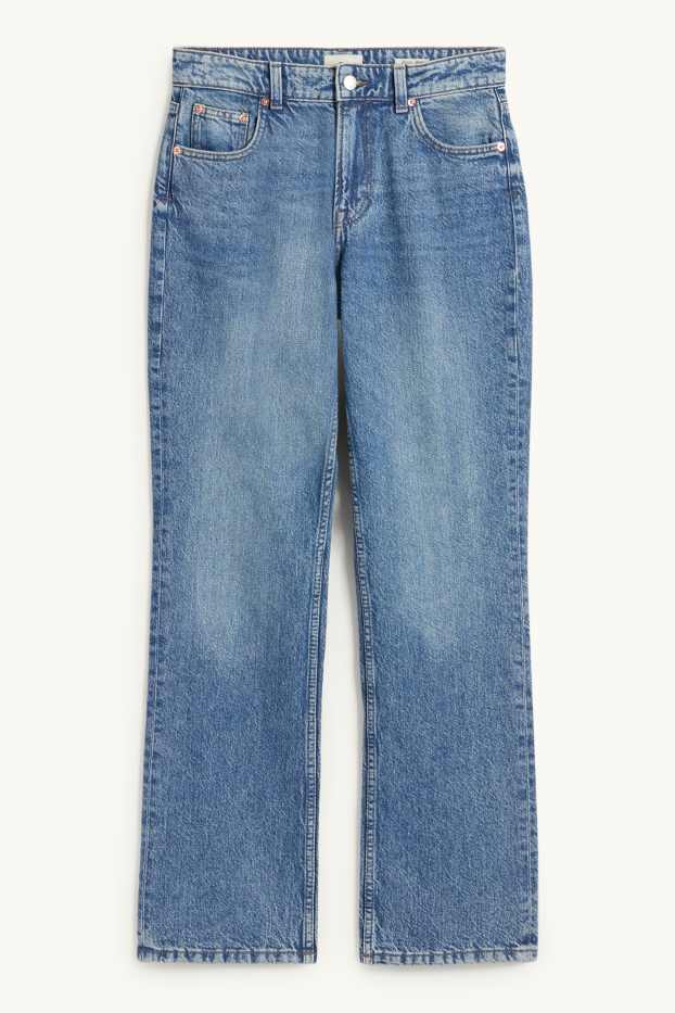 Donna - Straight jeans - vita bassa - jeans blu