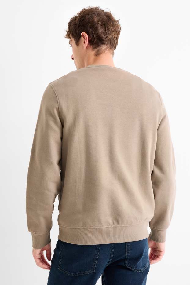 Men - Sweatshirt - beige